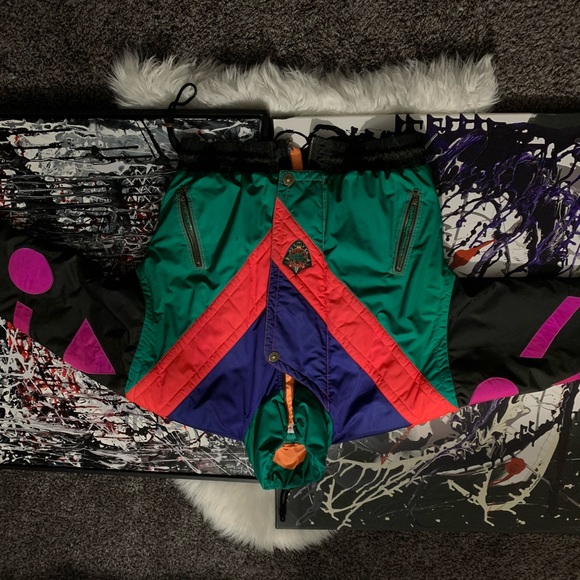 Obermeyer puffer jacket (rainbow) - Picture 2 of 2